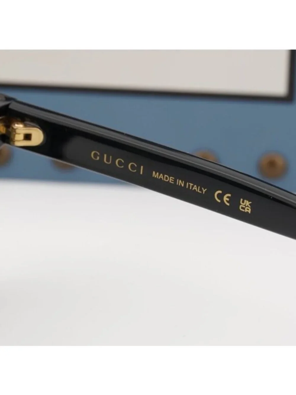 Gucci GG1856S 001 Aviator Sunglasses – Black/Grey